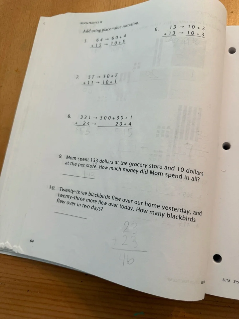 Math-U-See Beta Student workbook - Picture 7 of 8